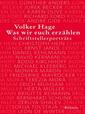 cover image of Was wir euch erzählen